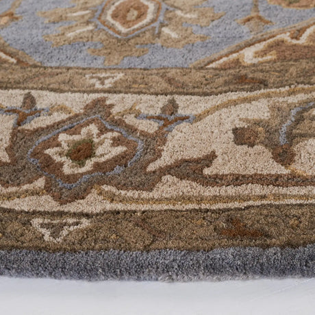 Safavieh Royalty 7'-0" x 7'-0" Rug in Light Blue / Beige