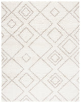 Safavieh Arizona Shag 10'-0" x 14'-0" Rug in Ivory / Beige