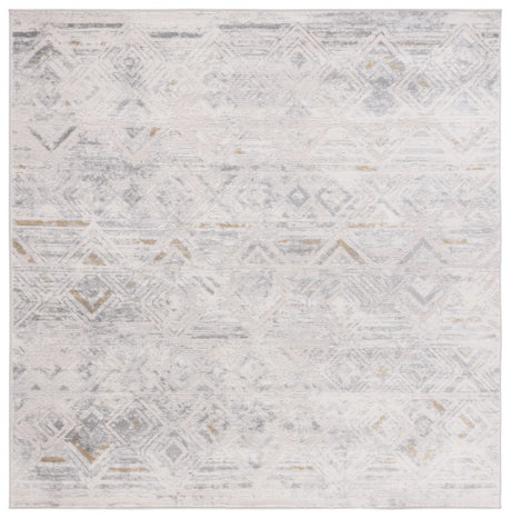 Safavieh Palma 6'-7" x 6'-7" Rug in Beige / Light Grey