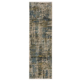 Oriental Weavers Sphinx Hayden Hay05 Blue/ Gold Rug - runner