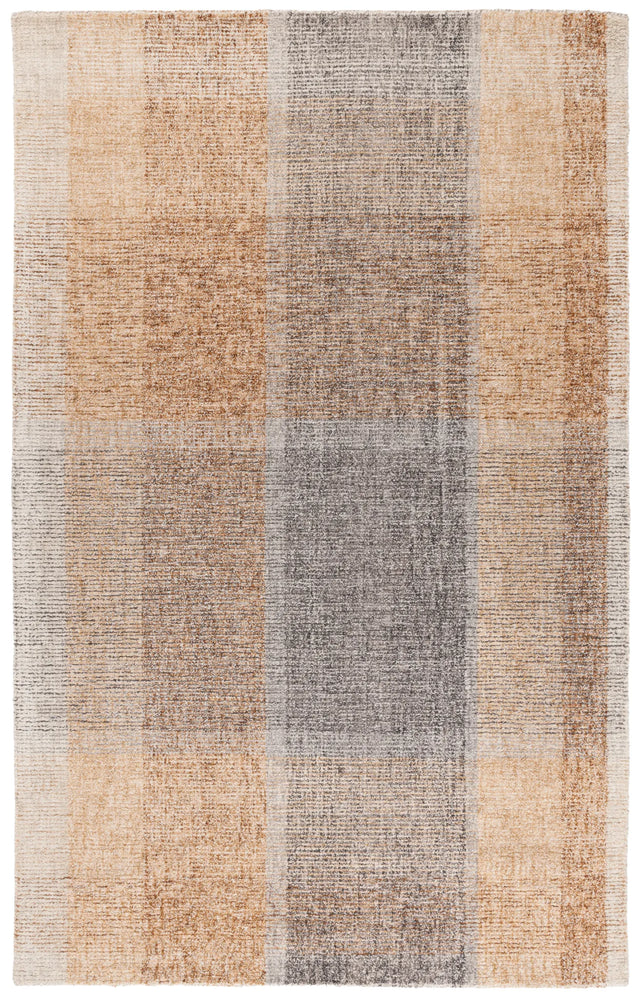 Safavieh Metro 4'-0" x 6'-0" Rug in Light Brown / Blue