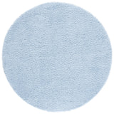 Safavieh Lindsay Shag 6'-7" x 6'-7" Rug in Aqua