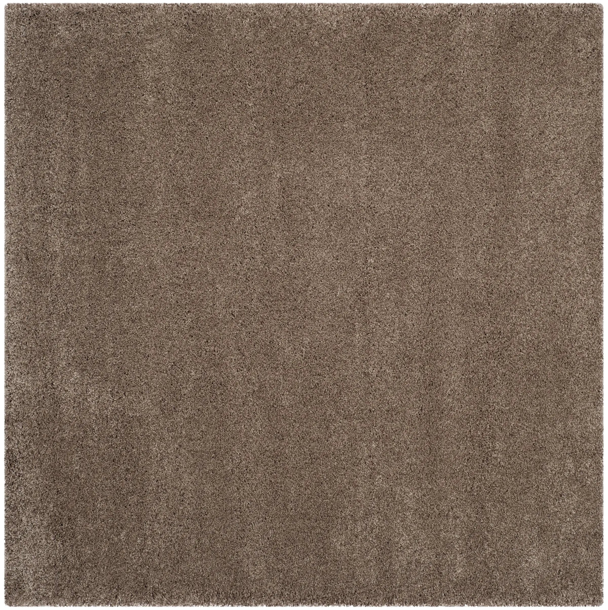Safavieh Santa Monica Shag 6'-7" x 6'-7" Rug in Taupe