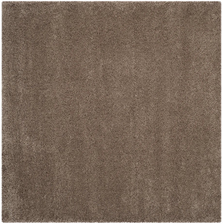 Safavieh Santa Monica Shag 6'-7" x 6'-7" Rug in Taupe