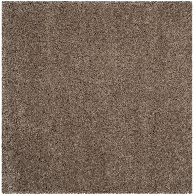 Safavieh Santa Monica Shag 6'-7" x 6'-7" Rug in Taupe