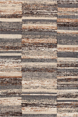 Chandra Kinsey KIN-56900 Brown / Gray / Tan rug, flat view