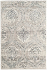 Safavieh Carnegie 4'-0" x 6'-0" Rug in Light Grey / Cream