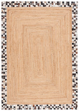 Safavieh Natural Fiber 3'-0" x 5'-0" Rug in Natural / Grey