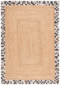 Safavieh Natural Fiber 3'-0" x 5'-0" Rug in Natural / Grey
