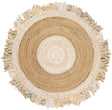 Safavieh Cape Cod 3'-0" x 3'-0" Rug in Beige / Natural