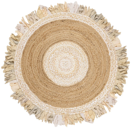 Safavieh Cape Cod 3'-0" x 3'-0" Rug in Beige / Natural
