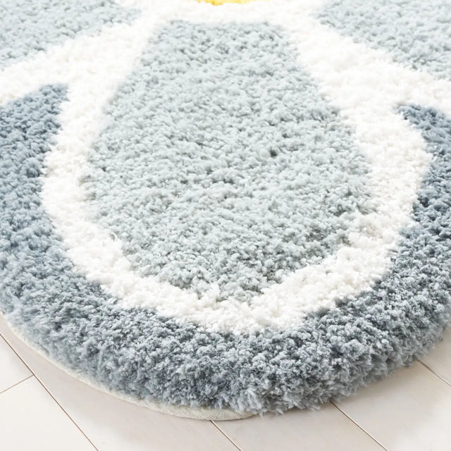Safavieh Novelty 5'-0" x 5'-0" Rug in Ivory / Grey