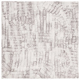 Safavieh Glamour 6'-0" x 6'-0" Rug in Brown / Ivory