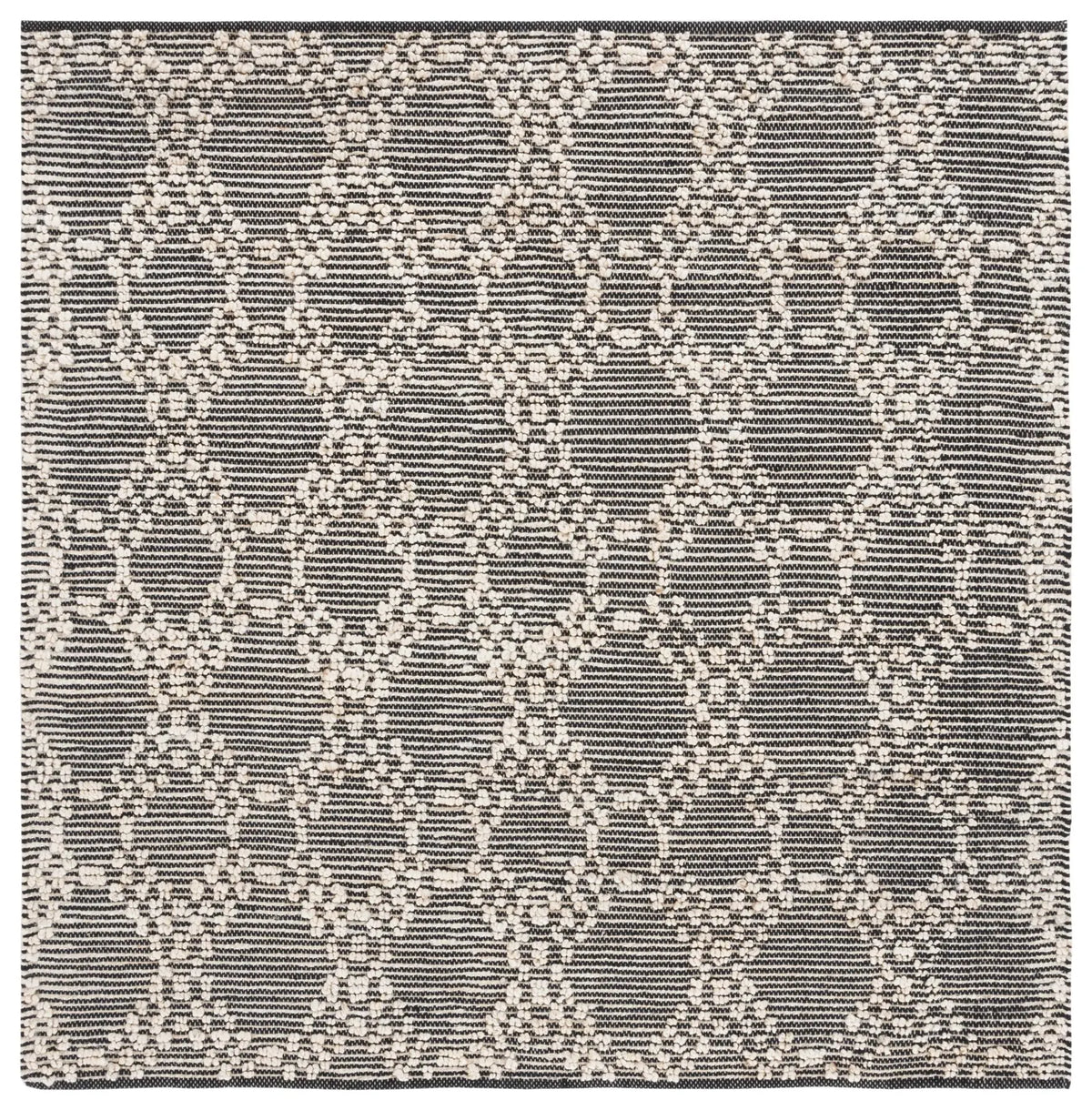 Safavieh Natural Fiber 6'-0" x 6'-0" Rug in Blush / Black