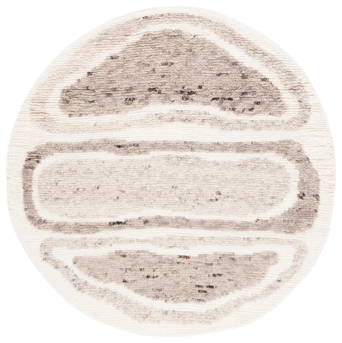 Safavieh Casablanca 6'-0" x 6'-0" Rug in Ivory / Brown