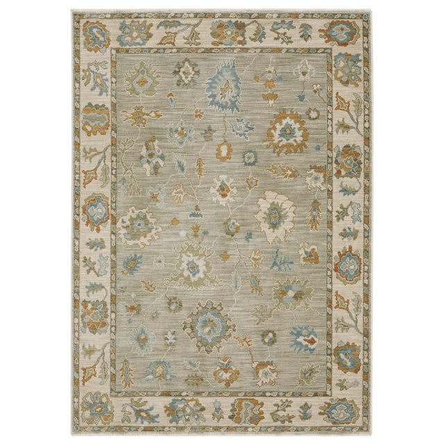 Oriental Weavers Sphinx Maeve MAE11 Blue Rugs - main flat