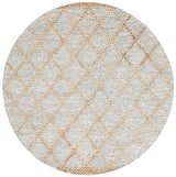 Safavieh Natural Fiber 6'-0" x 6'-0" Rug in Grey / Natural