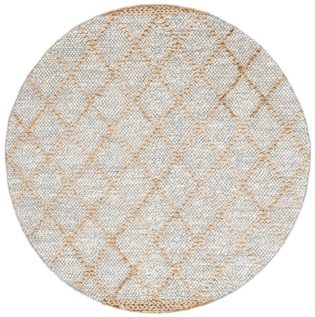 Safavieh Natural Fiber 6'-0" x 6'-0" Rug in Grey / Natural