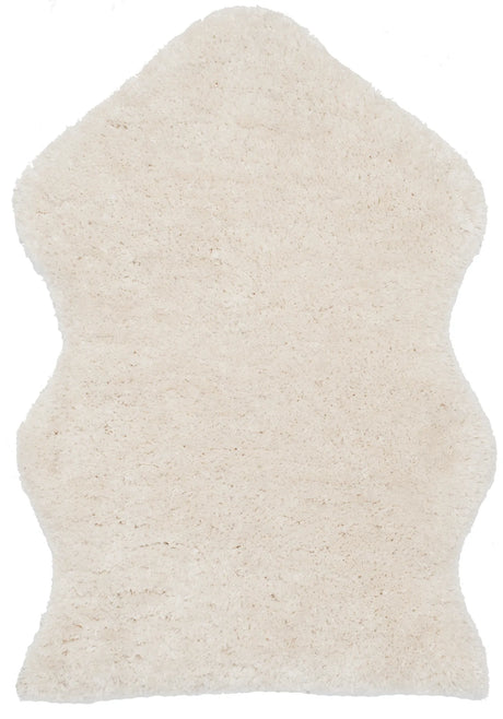 Safavieh Sheep Shag 2'-0" x 3'-0" Rug in Ivory