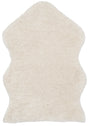 Safavieh Sheep Shag 2'-0" x 3'-0" Rug in Ivory