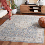 Safavieh Mason 100 4'-0" x 6'-0" Rug in Blue / Beige Rust