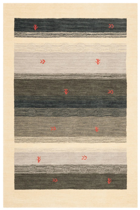 Safavieh Himalaya 4'-0" x 6'-0" Rug in Cream / Blue
