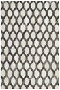Safavieh Studio Leather 3'-0" x 5'-0" Rug in Ivory / Grey