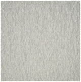 Safavieh Courtyard 6'-7" x 6'-7" Rug in Grey / Grey