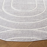 Safavieh Archway 6'-7" x 6'-7" Rug in Grey / Light Grey