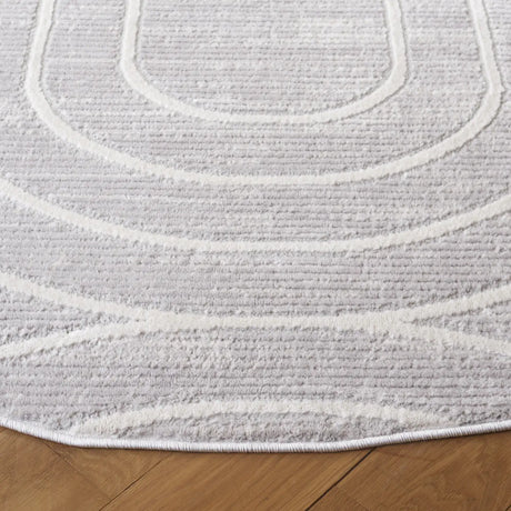 Safavieh Archway 6'-7" x 6'-7" Rug in Grey / Light Grey