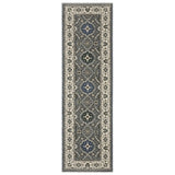 Oriental Weavers Sphinx HASTINGS HA07H Blue Floral Rugs - runner