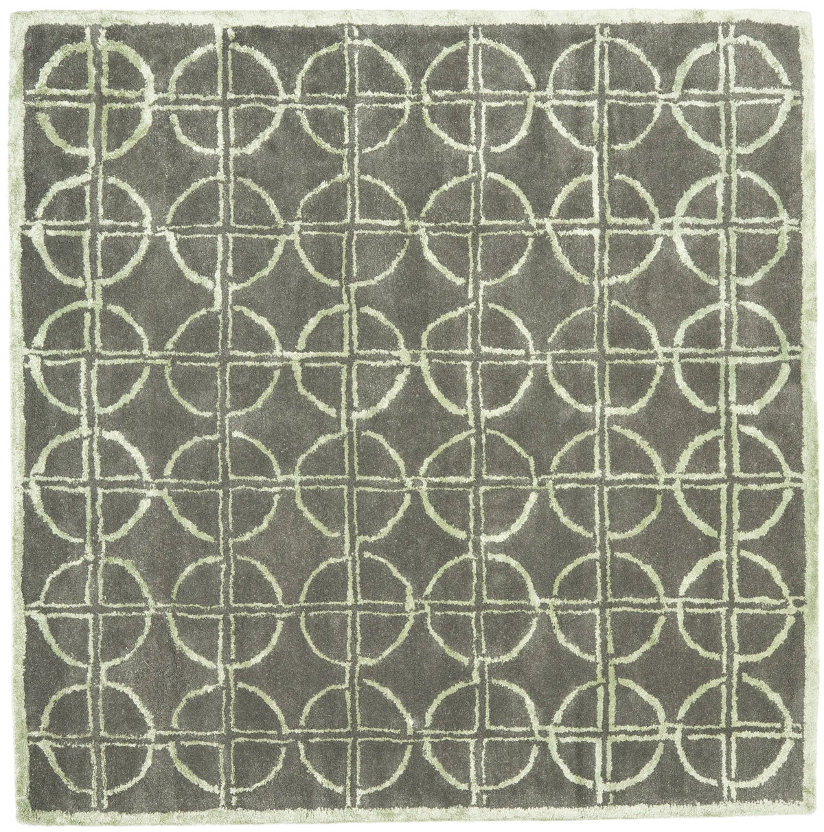Safavieh Soho 6'-0" x 6'-0" Rug in Brown / Gold