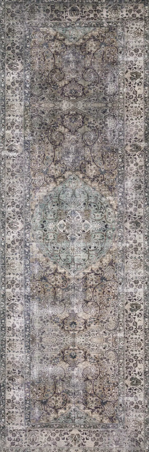 Loloi Layla Lay-06 Taupe / Stone Rugs - runner flat