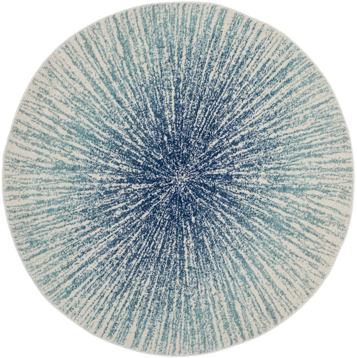 Safavieh Evoke 5'-3" x 5'-3" Rug in Royal / Ivory