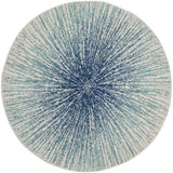 Safavieh Evoke 5'-3" x 5'-3" Rug in Royal / Ivory