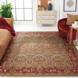 Safavieh Persian Legend 9'-6" x 13'-6" Rug in Light Green / Rust