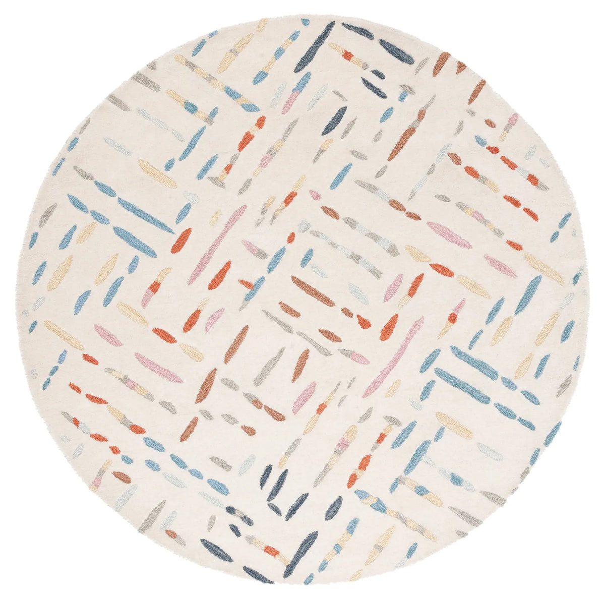 Safavieh Metro 6'-0" x 6'-0" Rug in Ivory / Blue