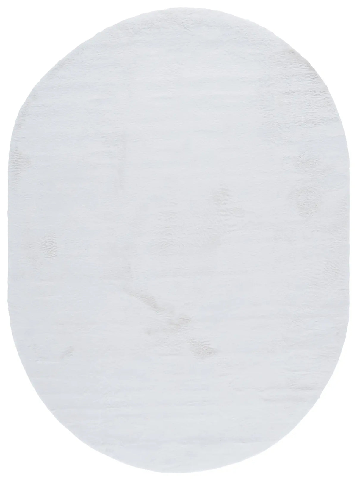 Safavieh Faux Rabbit Fur 5'-0" x 7'-0" Rug in Ivory