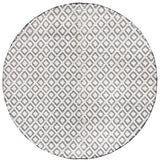 Safavieh Vermont 6'-0" x 6'-0" Rug in Ivory / Black