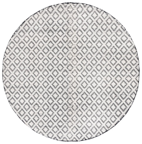 Safavieh Vermont 6'-0" x 6'-0" Rug in Ivory / Black