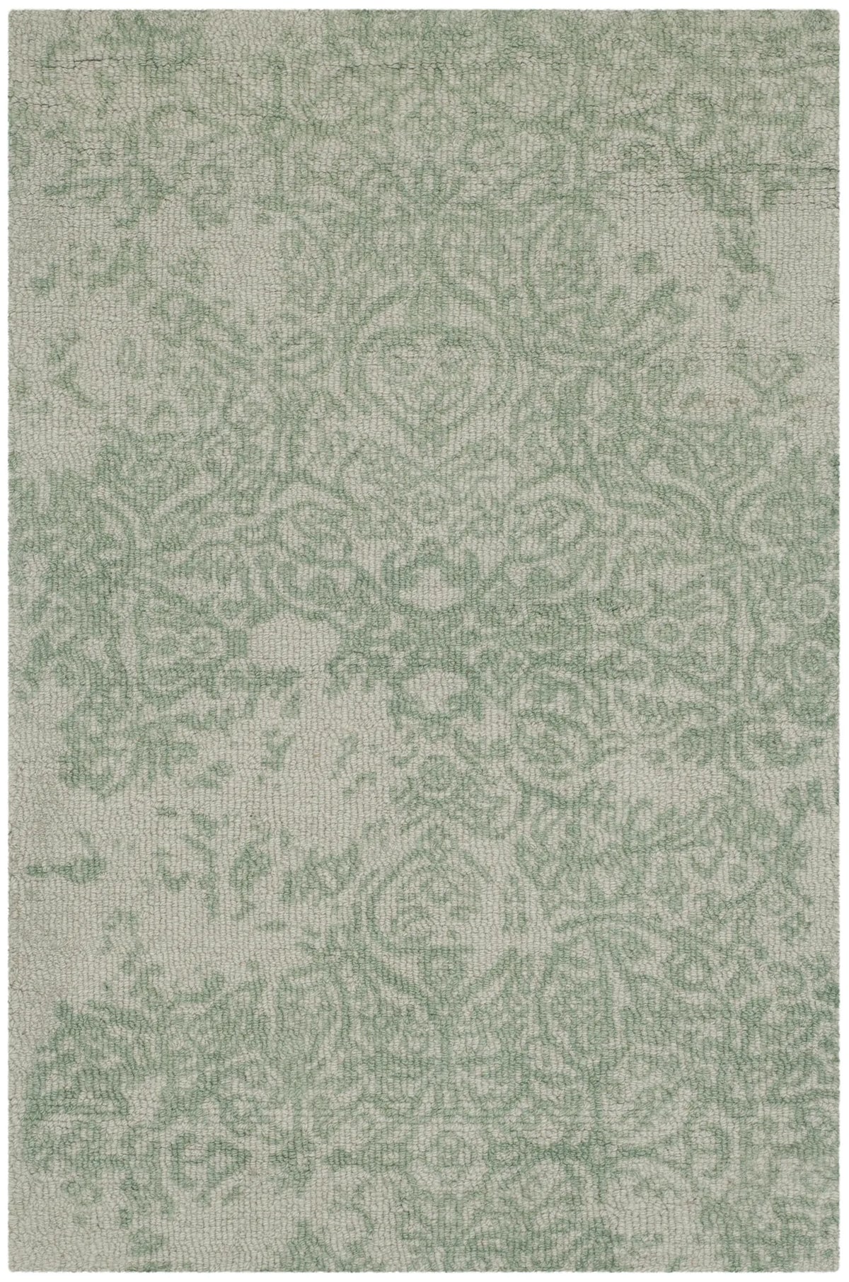 Safavieh Restoration Vintage 2'-0" x 3'-0" Rug in Grey / Turquoise