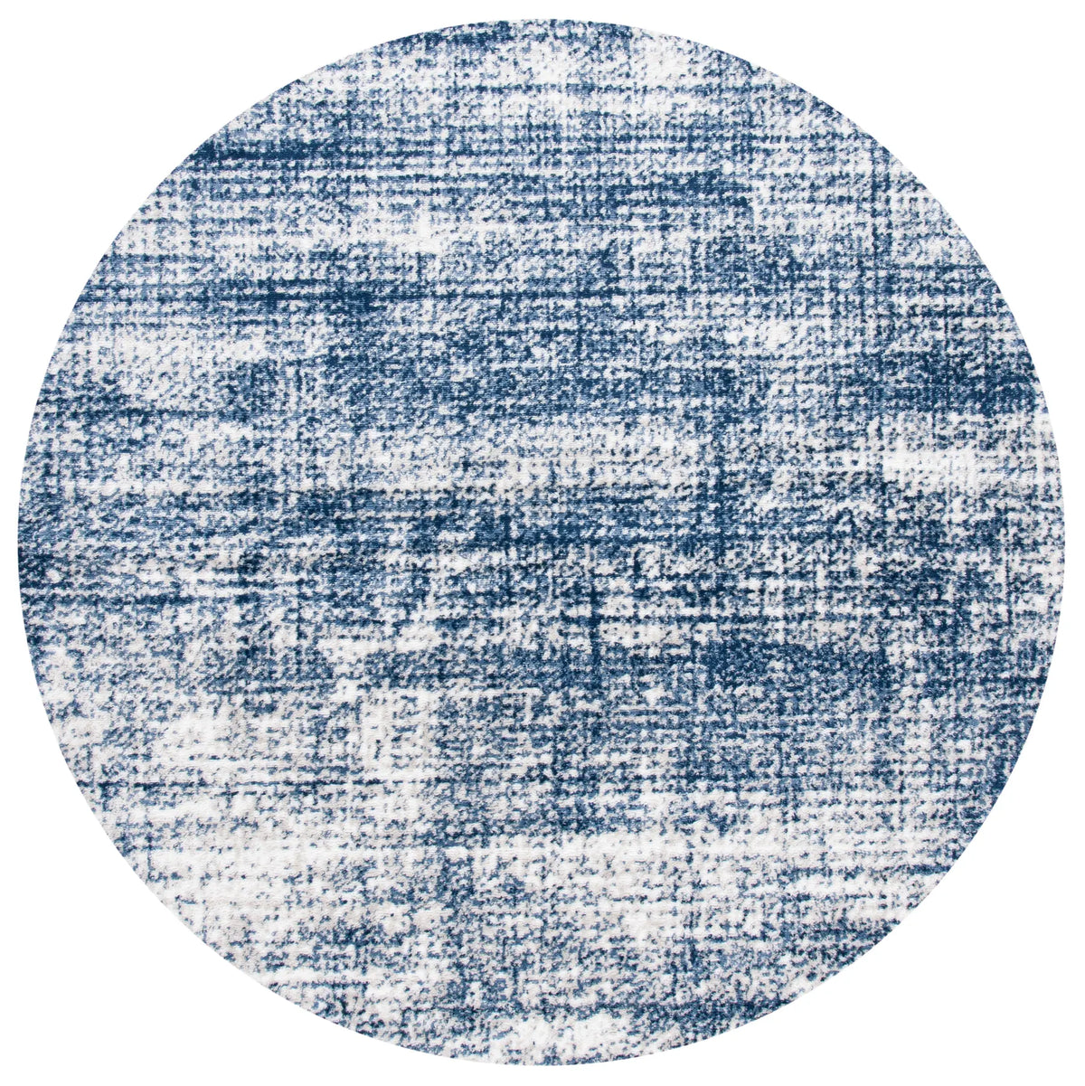 Safavieh Skyler 6'-7" x 6'-7" Rug in Ivory / Navy