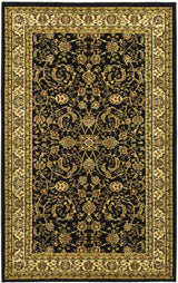 Safavieh Lyndhurst 3'-3" x 5'-3" Rug in Black / Ivory