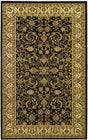 Safavieh Lyndhurst 3'-3" x 5'-3" Rug in Black / Ivory