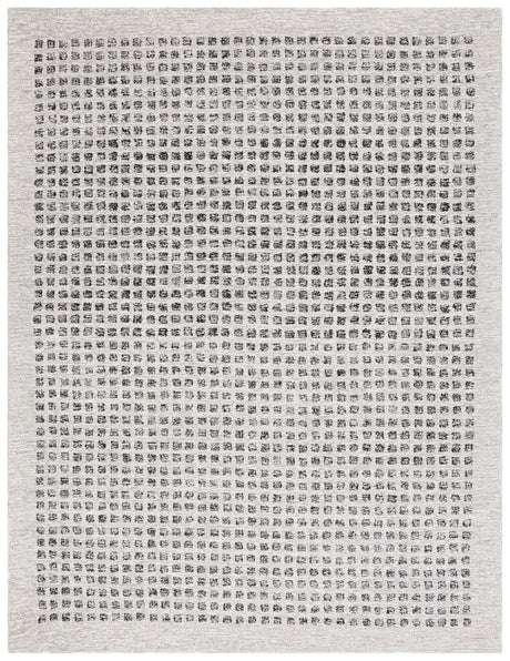 Safavieh Ebony 10'-0" x 14'-0" Rug in Silver / Black