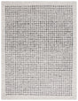Safavieh Ebony 10'-0" x 14'-0" Rug in Silver / Black