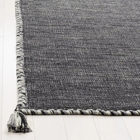 Safavieh Montauk 4'-0" x 6'-0" Rug in Grey / Black