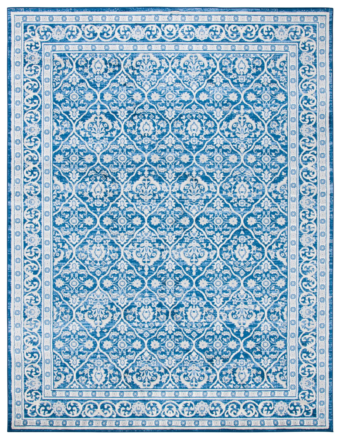 Safavieh Brentwood 10'-0" x 13'-0" Rug in Navy / Light Grey