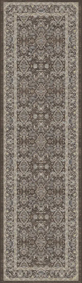 Dynamic Rugs Ancient Garden 57276 Dark Brown/Beige/Blue Rug - Runner 2