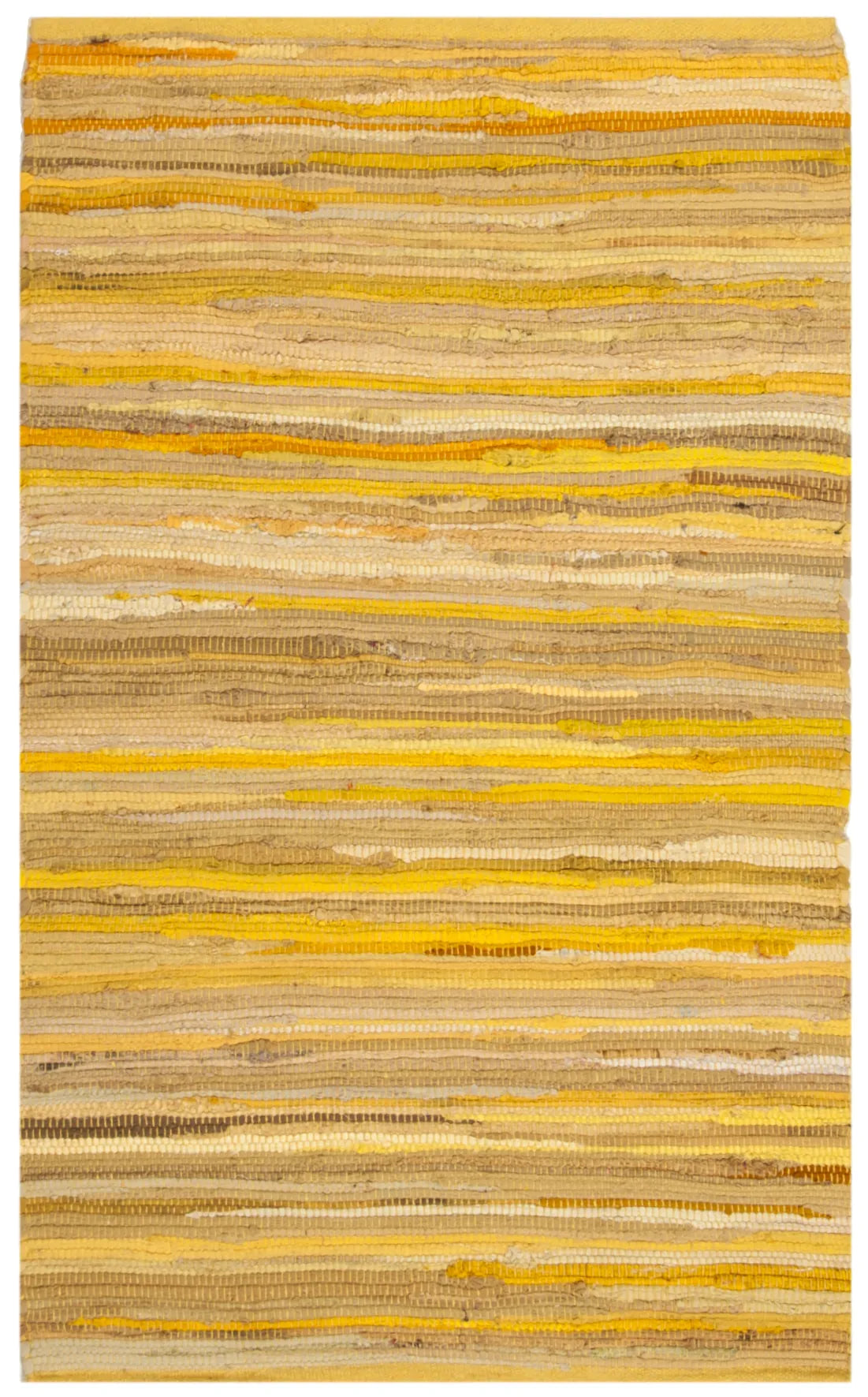 Safavieh Rag Rug 2'-0" x 3'-0" Rug in Yellow / Multi